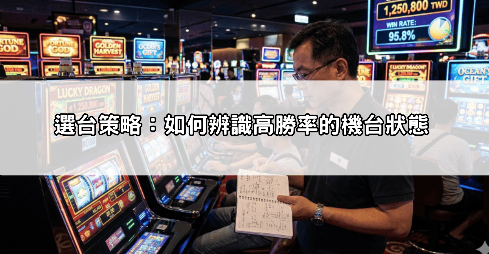 選台策略：如何辨識高勝率的機台狀態